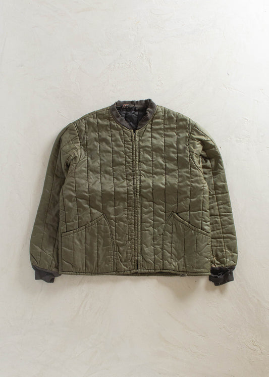 1980s Quilted Nylon Jacket Size M/L