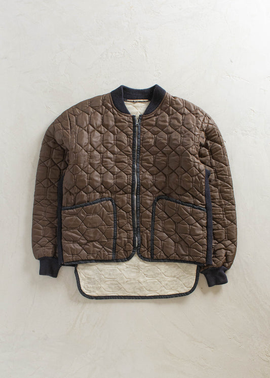 1980s Quilted Nylon Jacket Size M/L