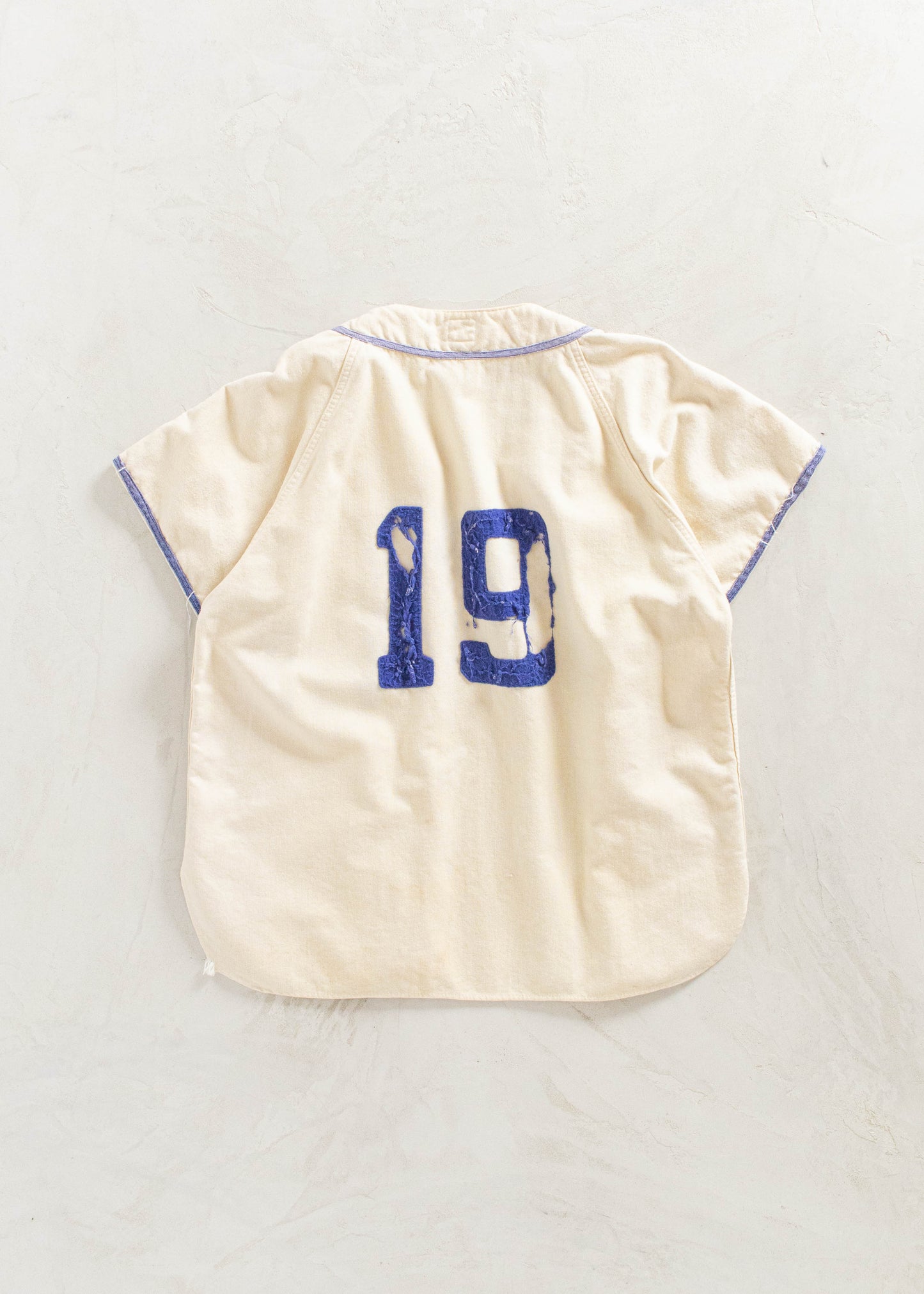 Vintage 1960s St-Alexis Wool Baseball Shirt Size L/XL