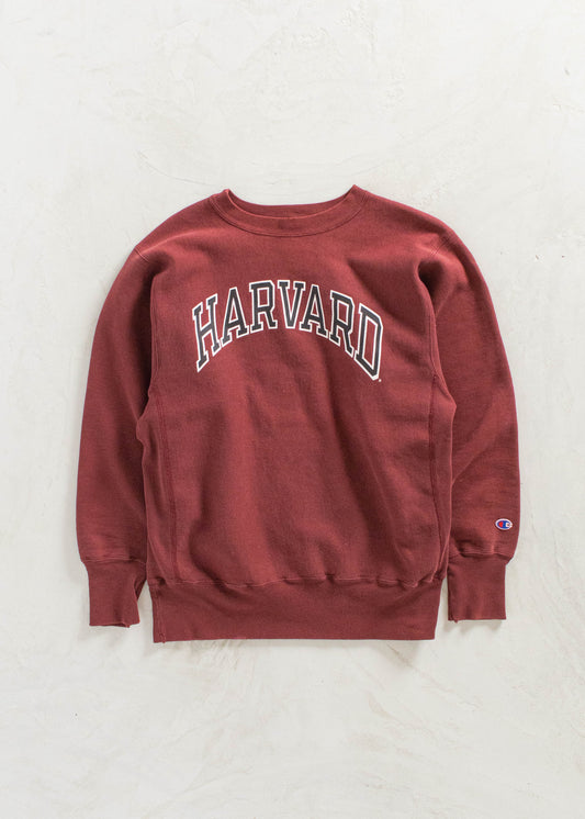 Vintage 1990s Champion Reverse Weave Harvard Sweatshirt Size M/L