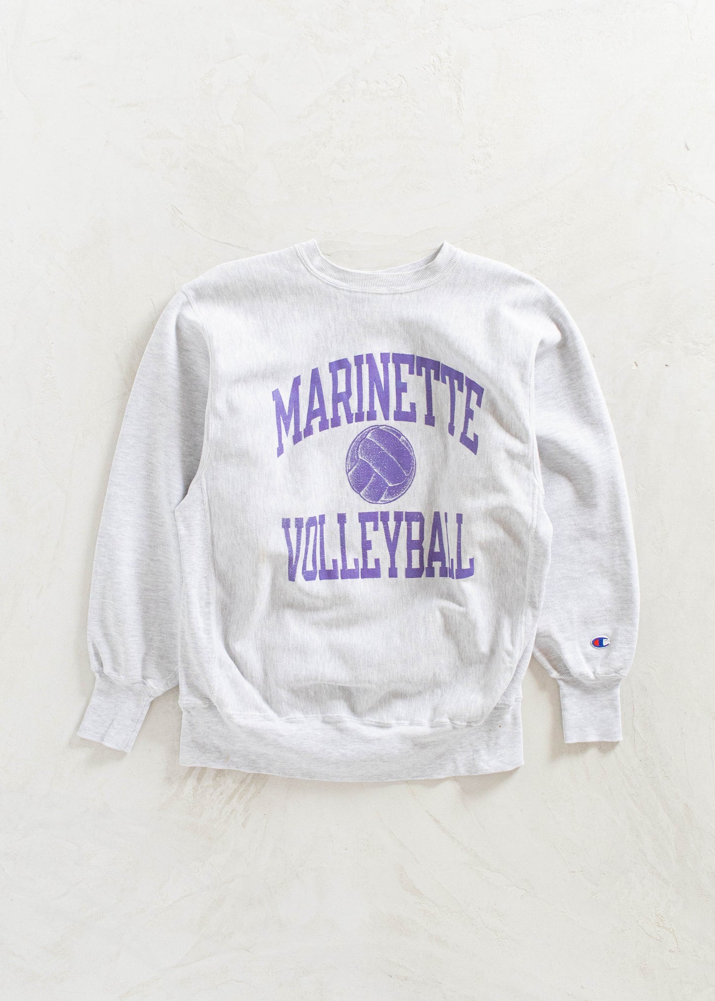 Vintage 1990s Reverse Weave Marinette Volleyball Sweatshirt Size M/L