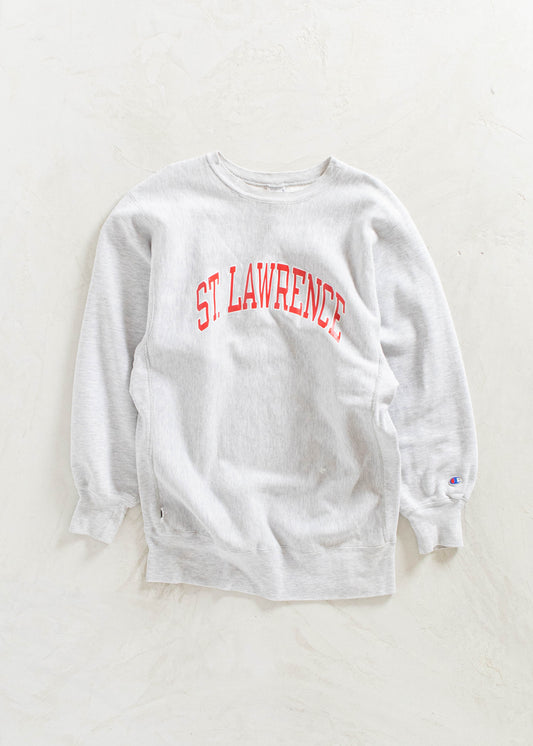 Vintage 1990s Champion Reverse Weave St-Lawrence Sweatshirt Size M/L