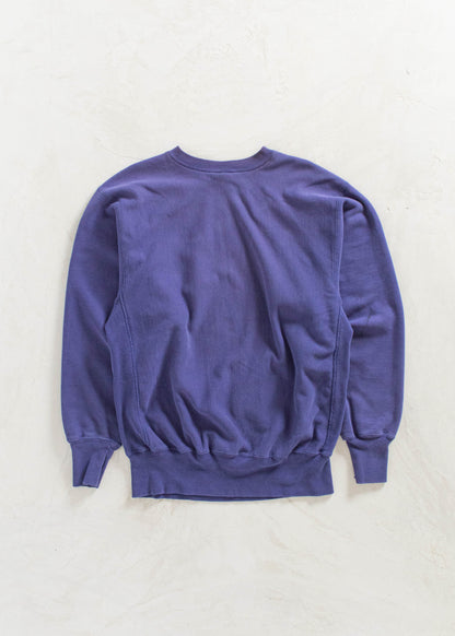 Vintage 1990s Champion Reverse Weave Blue Sweatshirt Size M/L