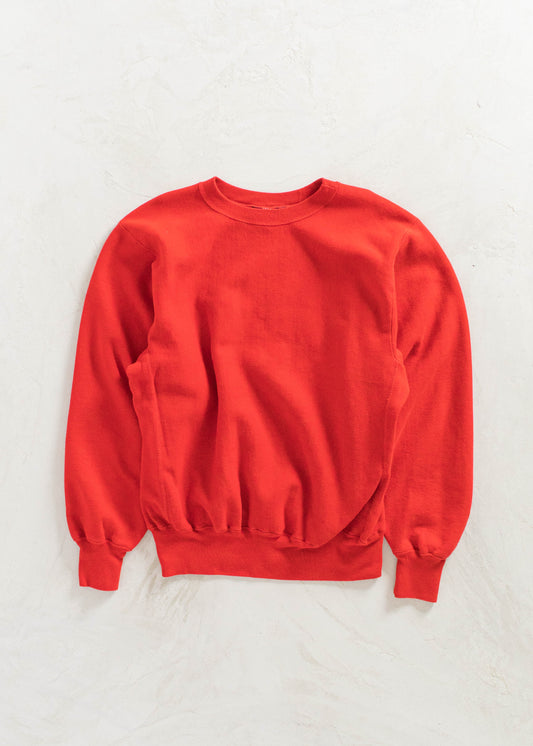 Vintage 1990s Champion Reverse Weave Red Sweatshirt Size L/XL