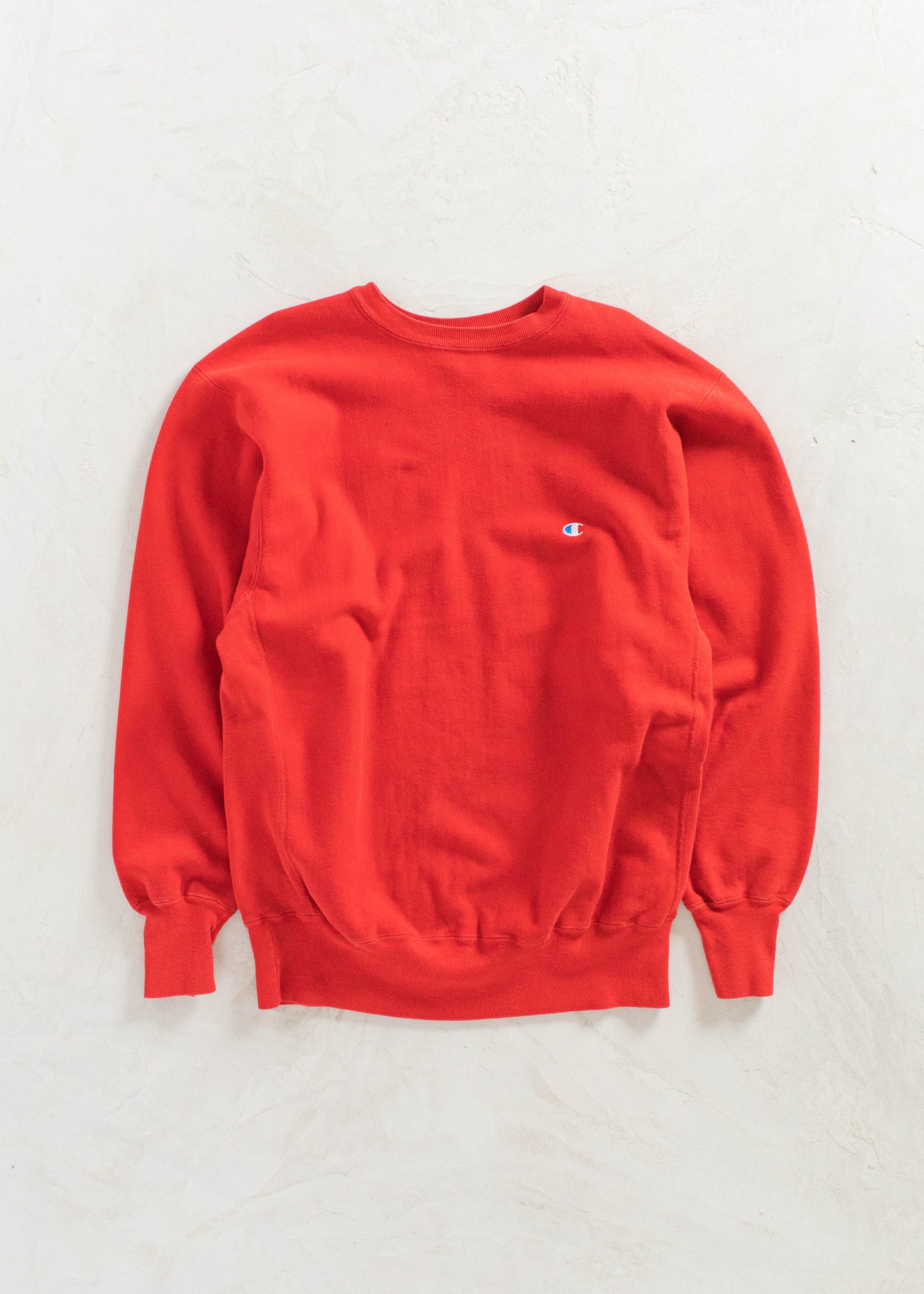 Vintage 1990s Champion Reverse Weave Red Sweatshirt Size L/XL