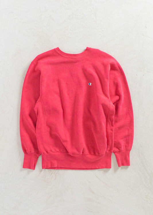 Vintage 1990s Champion Reverse Weave Pink Sweatshirt Size M/L