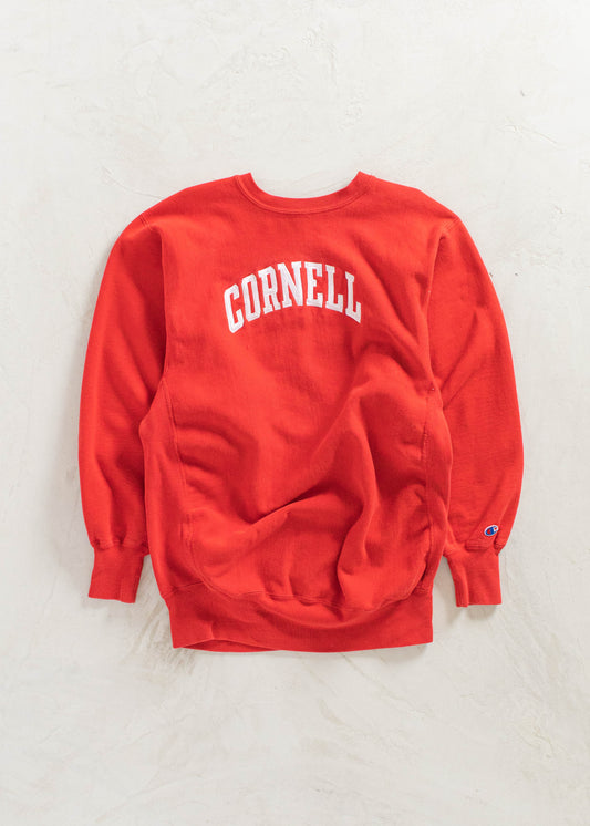 Vintage 1980s Champion Reverse Weave Warmup Cornell Sweatshirt Size M/L