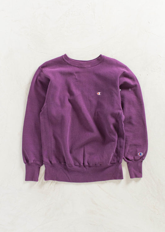 Vintage 1990s Champion Reverse Weave Purple Sweatshirt Size M/L