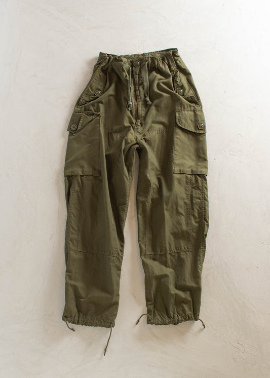 1980s Military Wind Cargo Pants Size S/M