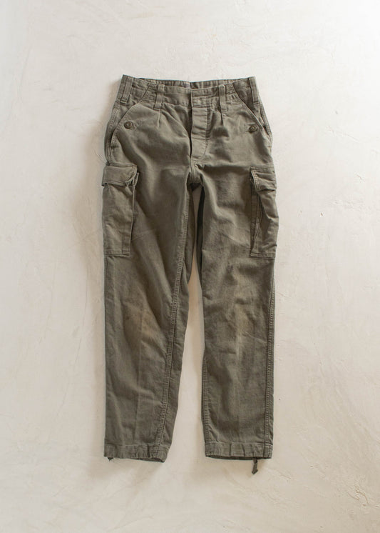 1980s Dutch Military Cargo Pants Size Women's 28 Men's 31