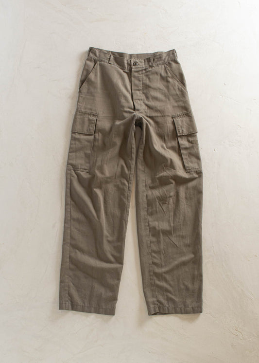 1980s Dutch Military Cargo Pants Size Women's 29 Men's 32