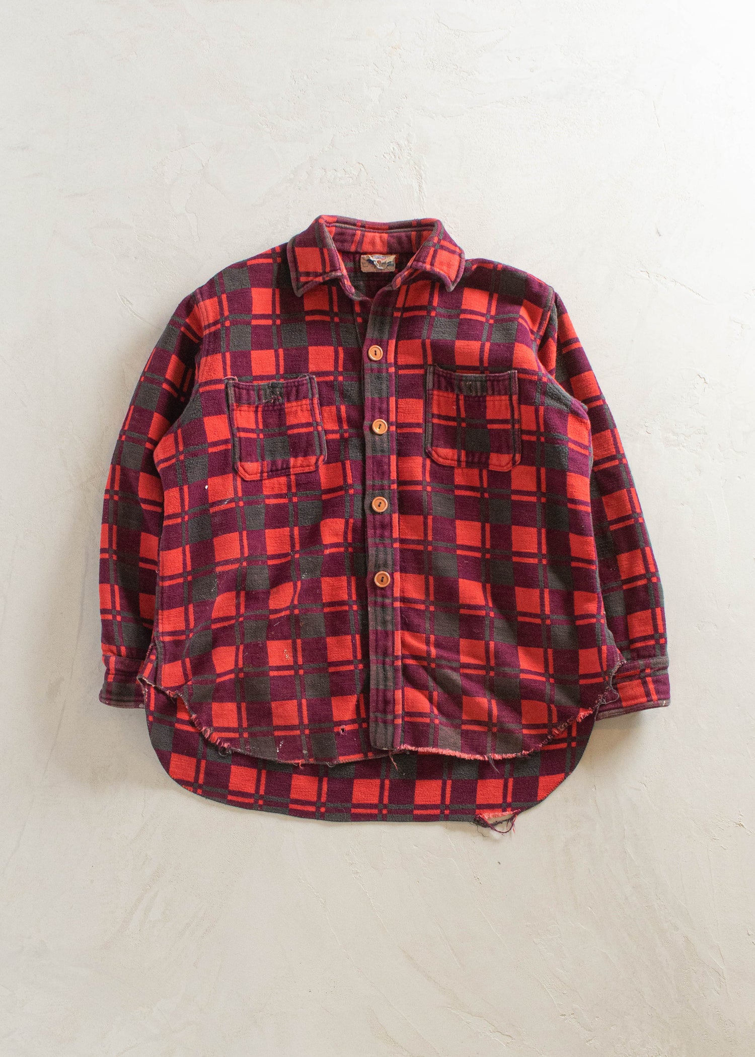 1980s Champion Flannel Button Up Shirt Size M/L – Palmo Goods