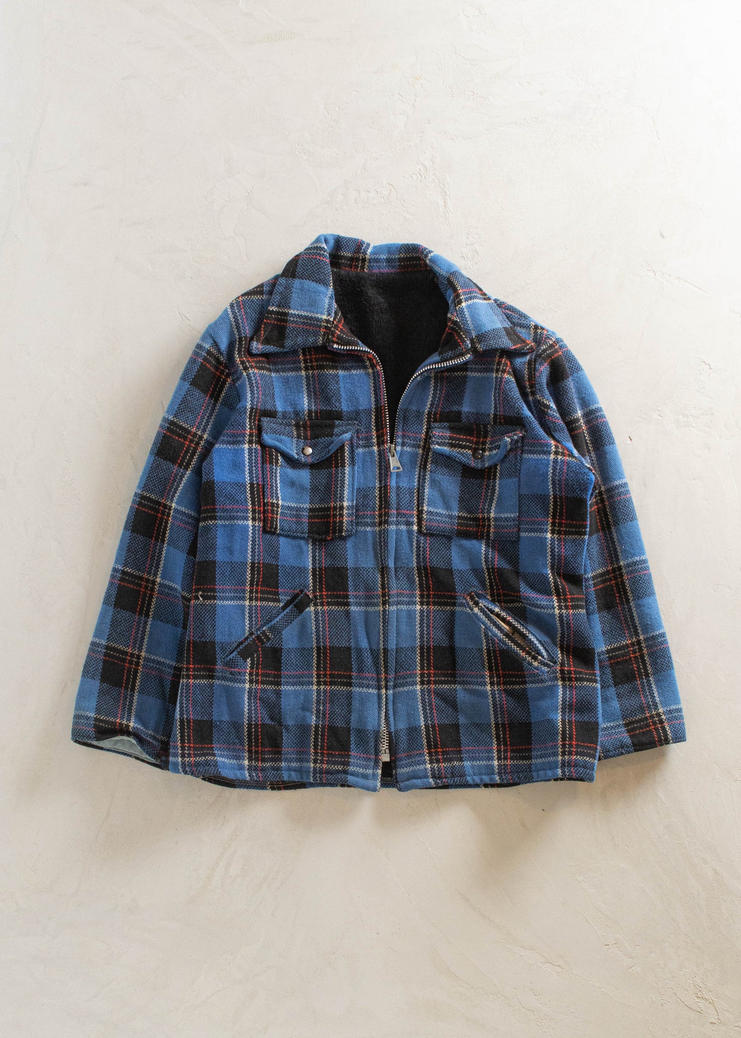 1970s Wool Flannel Jacket Size M/L