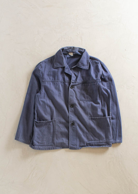 1980s Rakon French Workwear Chore Jacket Size S/M