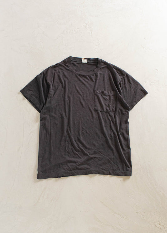 1980s Selvedge Pocket T-Shirt Size M/L