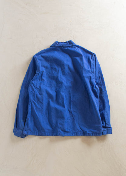 1980s French Workwear Chore Jacket Size M/L