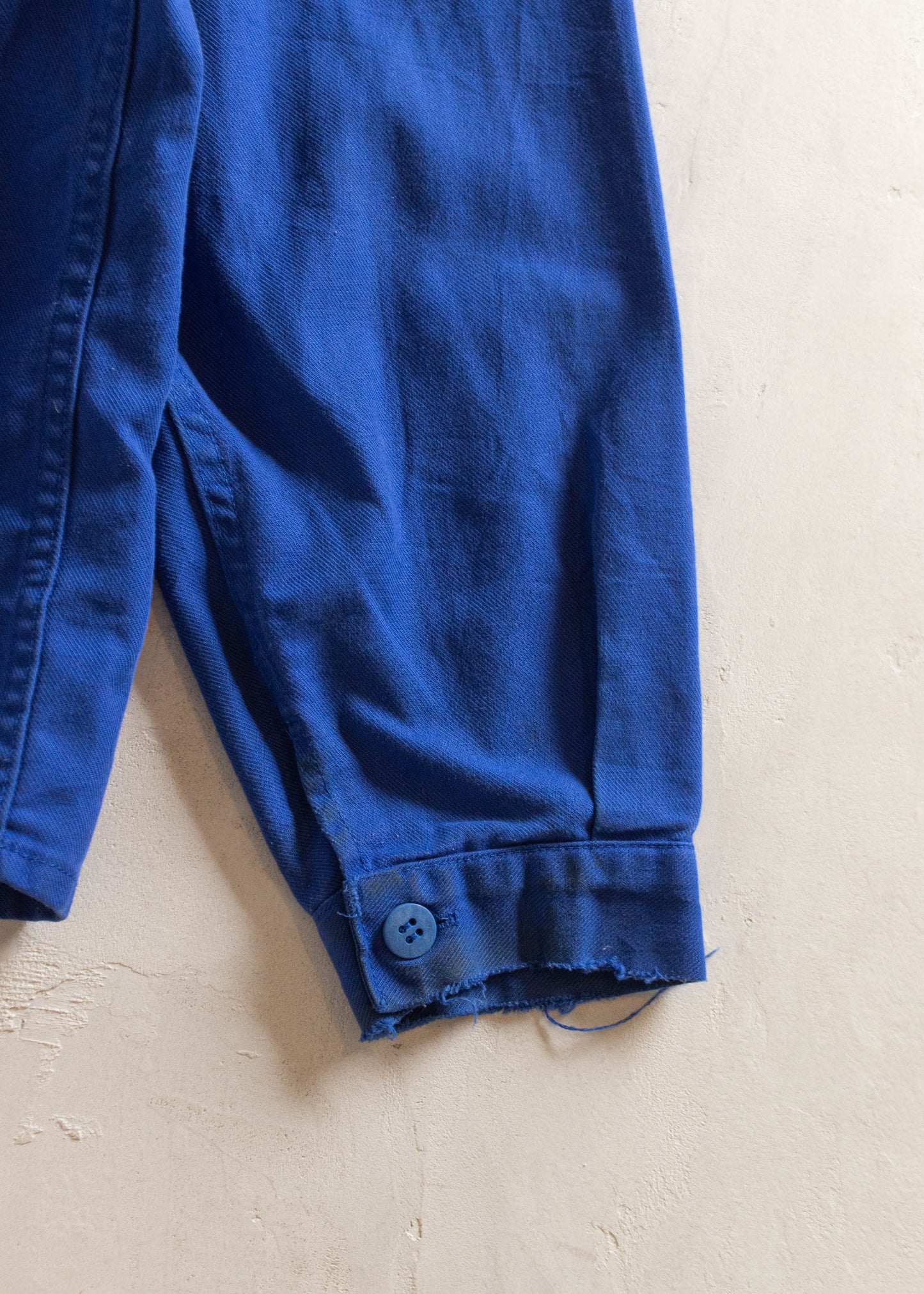 1980s French Workwear Chore Jacket Size M/L