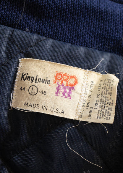 1980s King Louie Corduroy Bomber Jacket Size L/XL