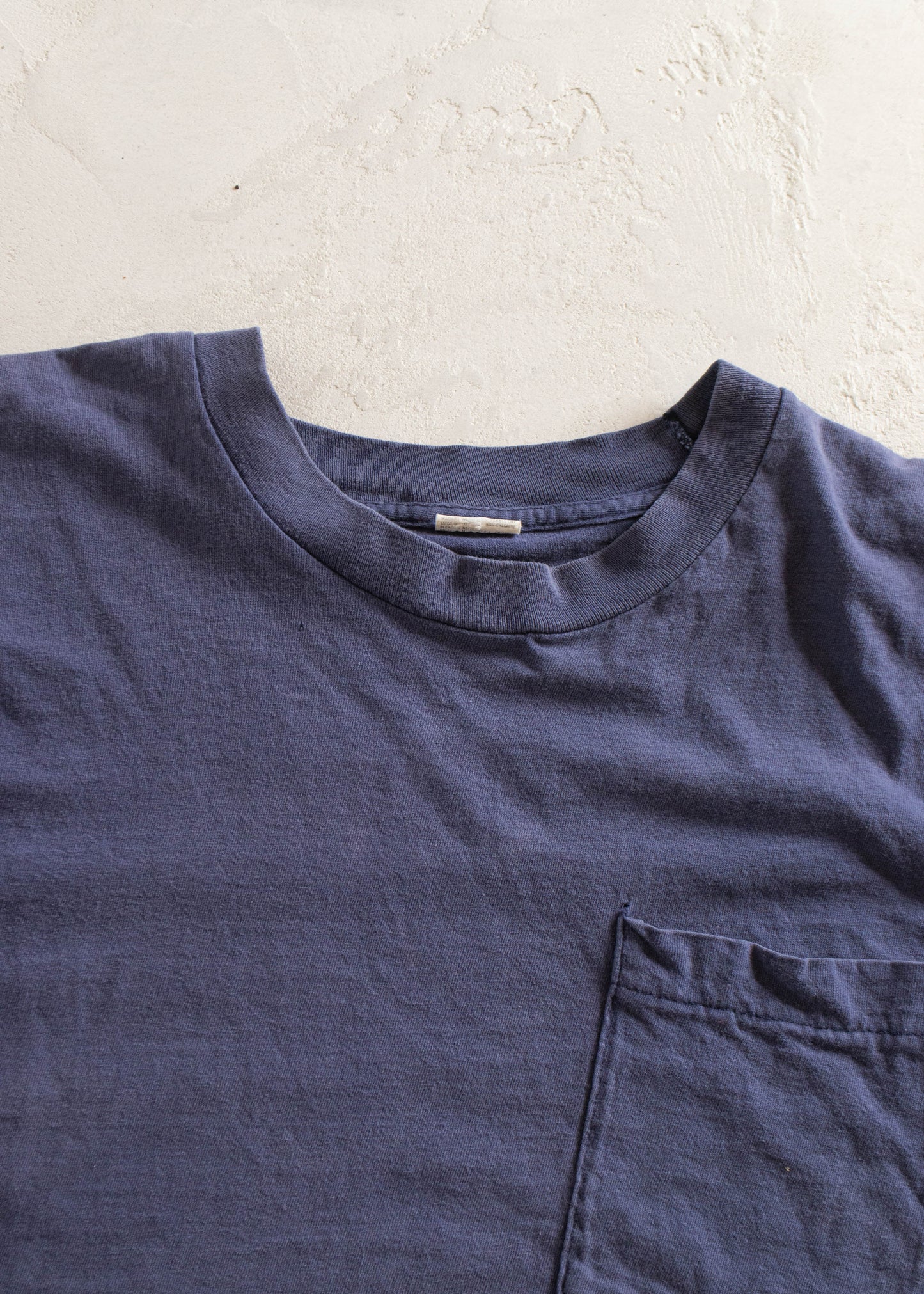 1980s Fruit of the Loom Selvedge Pocket T-Shirt Size L/XL