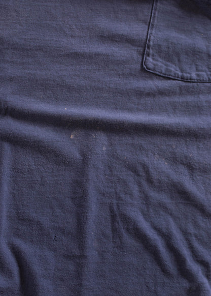 1980s Fruit of the Loom Selvedge Pocket T-Shirt Size L/XL