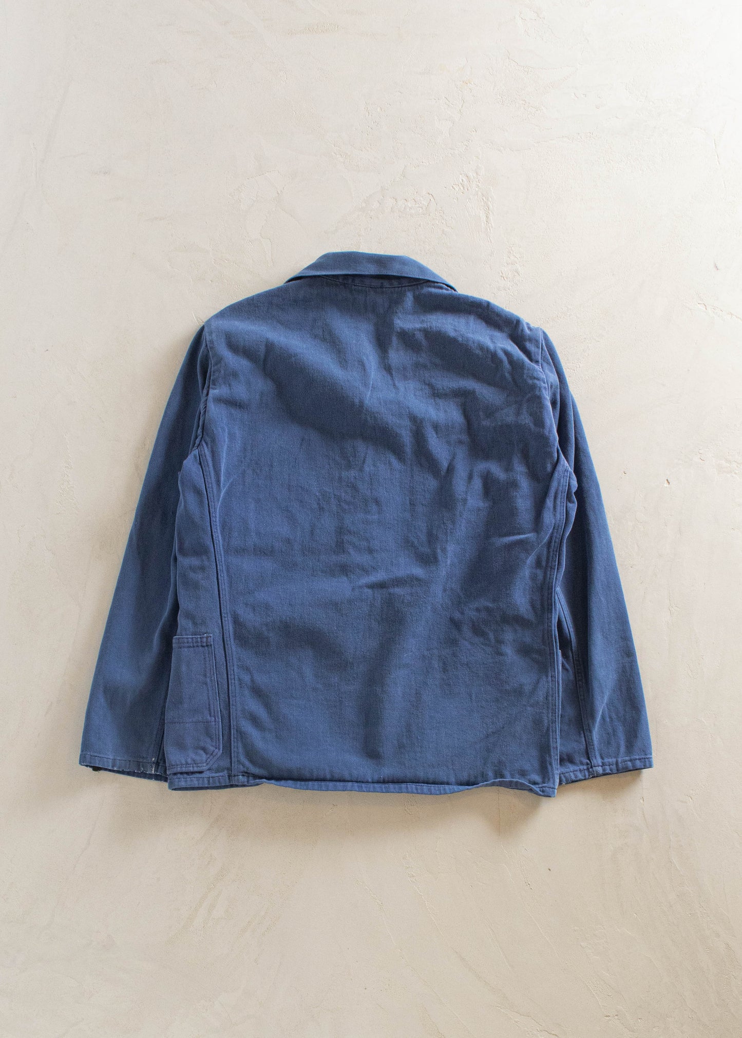 1980s French Workwear Chore Jacket Size XS/S