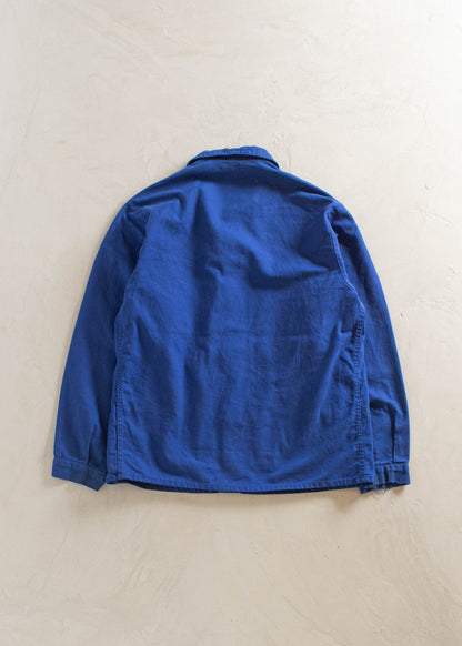 1980s French Workwear Chore Jacket Size M/L