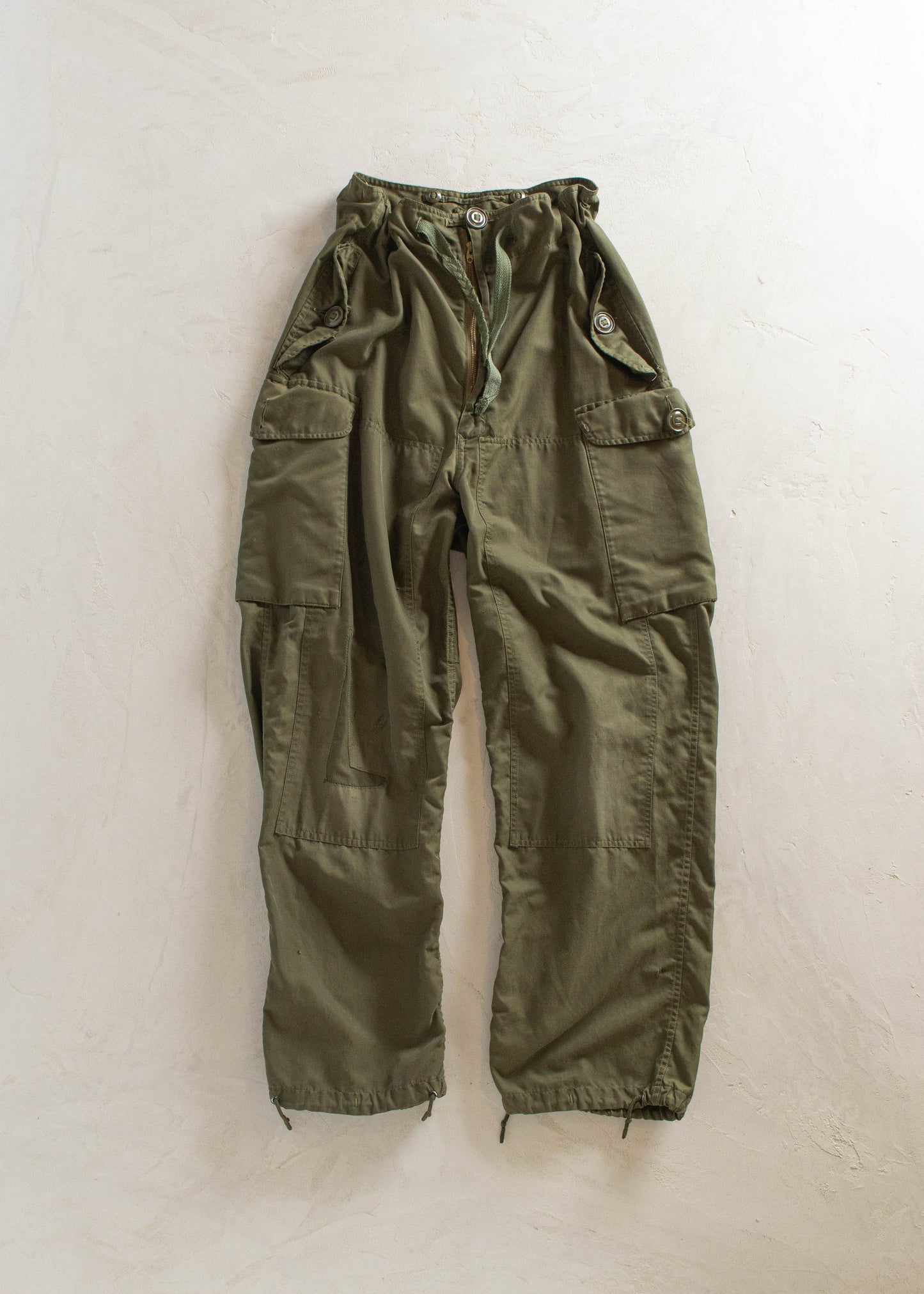 1980s Military Wind Cargo Pants Size S/M