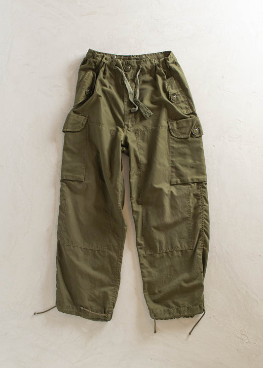 1980s Military Wind Cargo Pants Size M/L