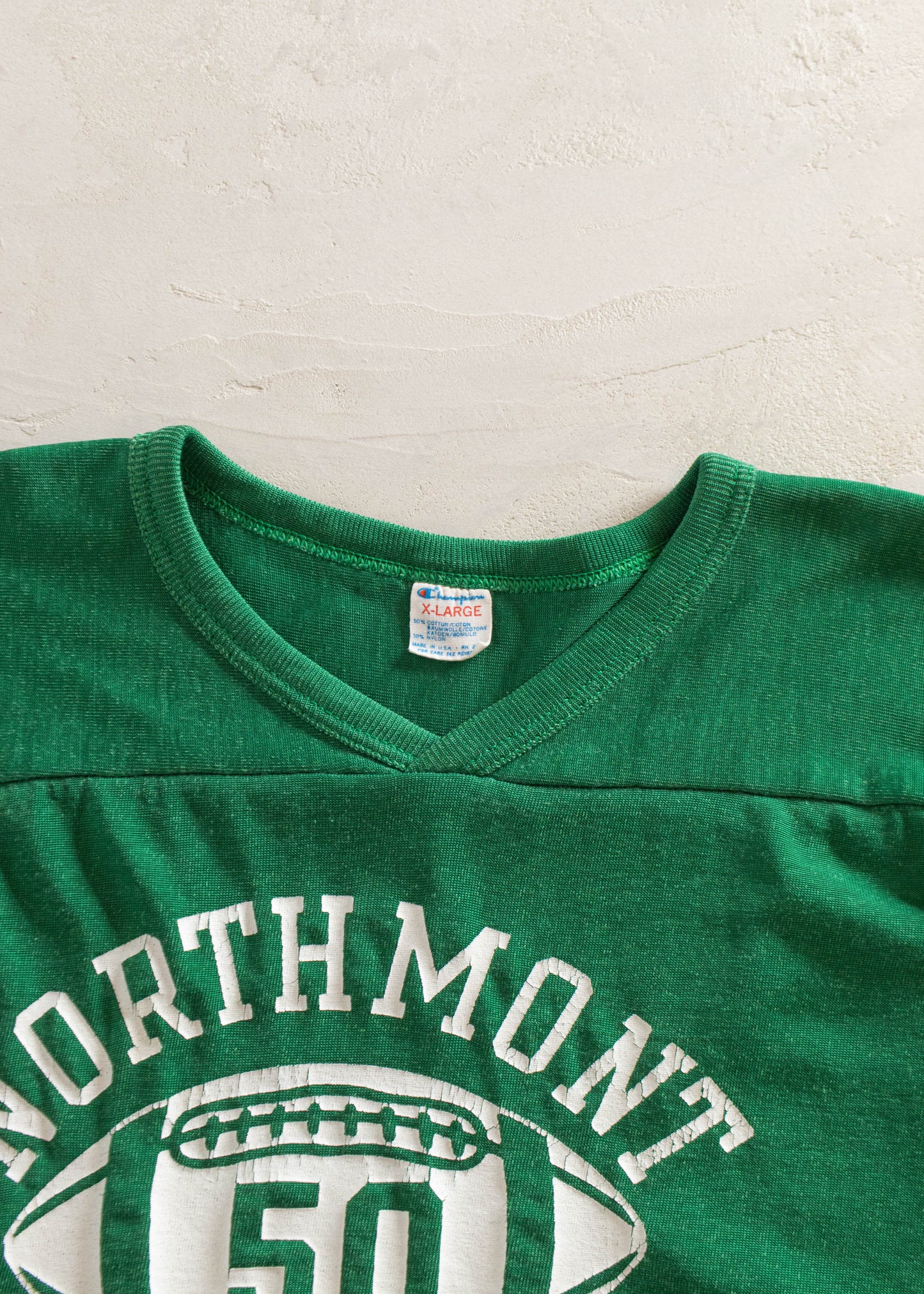 Vintage 1980s Champion Northmont T-Bolts Sport Jersey Size L/XL