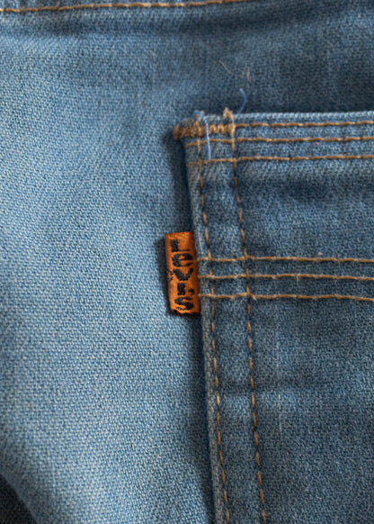 1980s Levi's Orange Tab Lightwash Jeans Size Women's 30 Men's 32