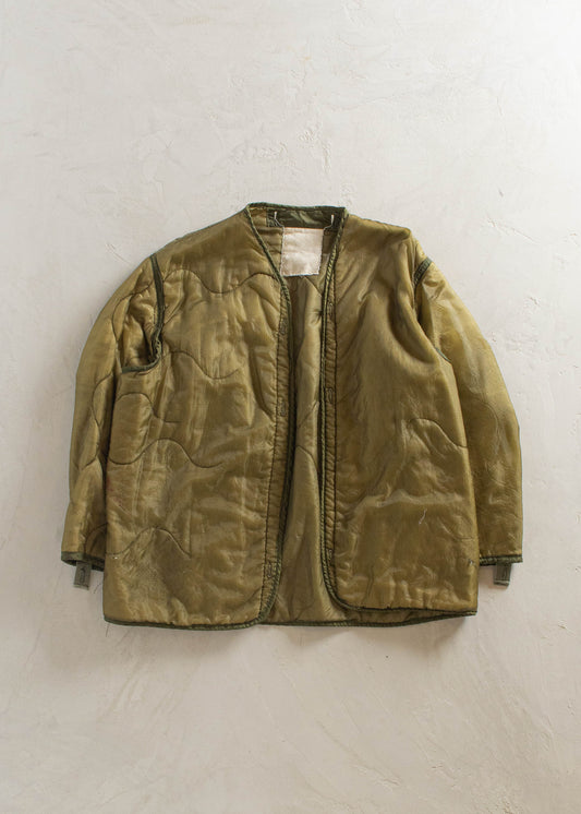 Vintage 1980s Military M-65 Quilted Liner Jacket Size L/XL