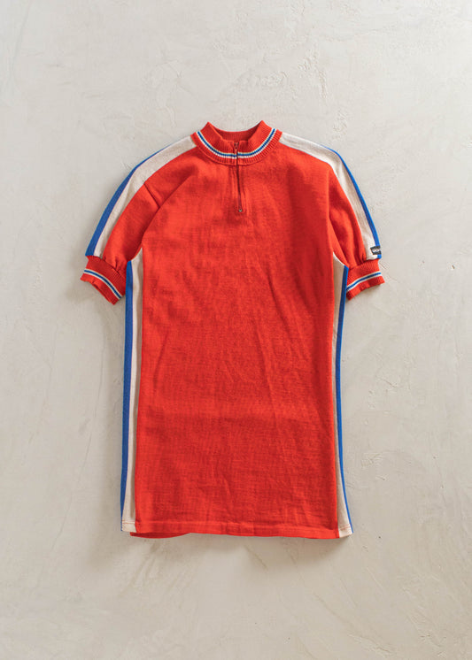 1980s Giordana 1/4 Zip Sport Jersey Size XS/S