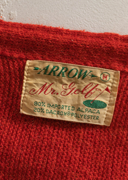 1980s Arrow Wool Cardigan Size S/M