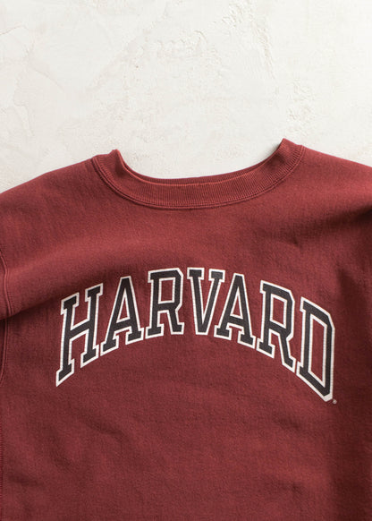 Vintage 1990s Champion Reverse Weave Harvard Sweatshirt Size M/L