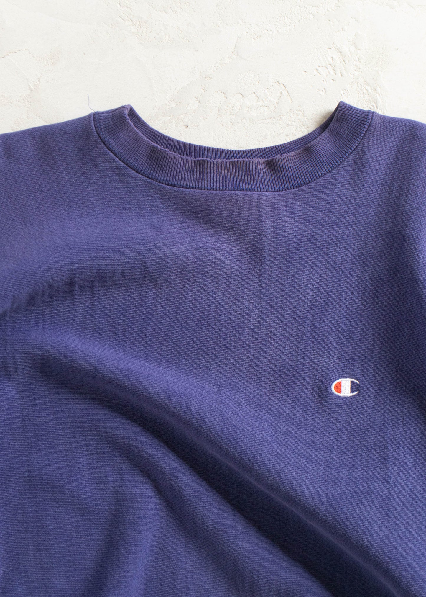 Vintage 1990s Champion Reverse Weave Blue Sweatshirt Size M/L