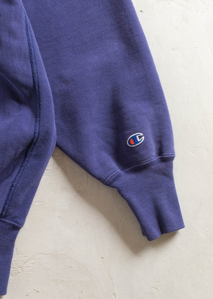 Vintage 1990s Champion Reverse Weave Blue Sweatshirt Size M/L