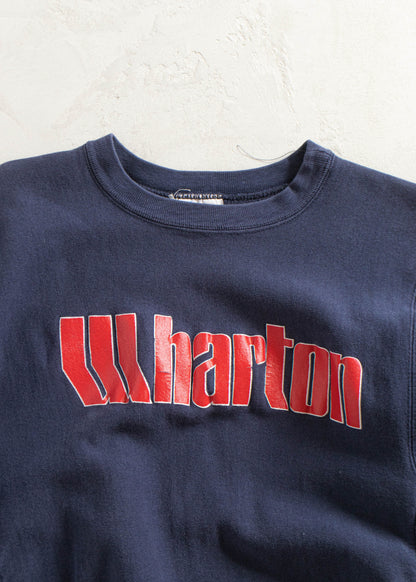 Vintage 1980s Champion Reverse Weave Warmup Harton Sweatshirt Size S/M