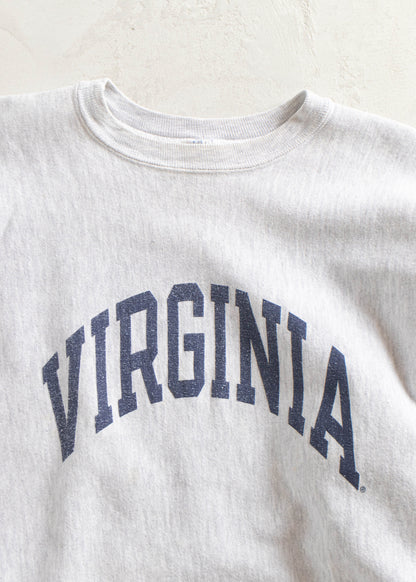 Vintage 1990s Champion Reverse Weave Virginia Sweatshirt Size M/L