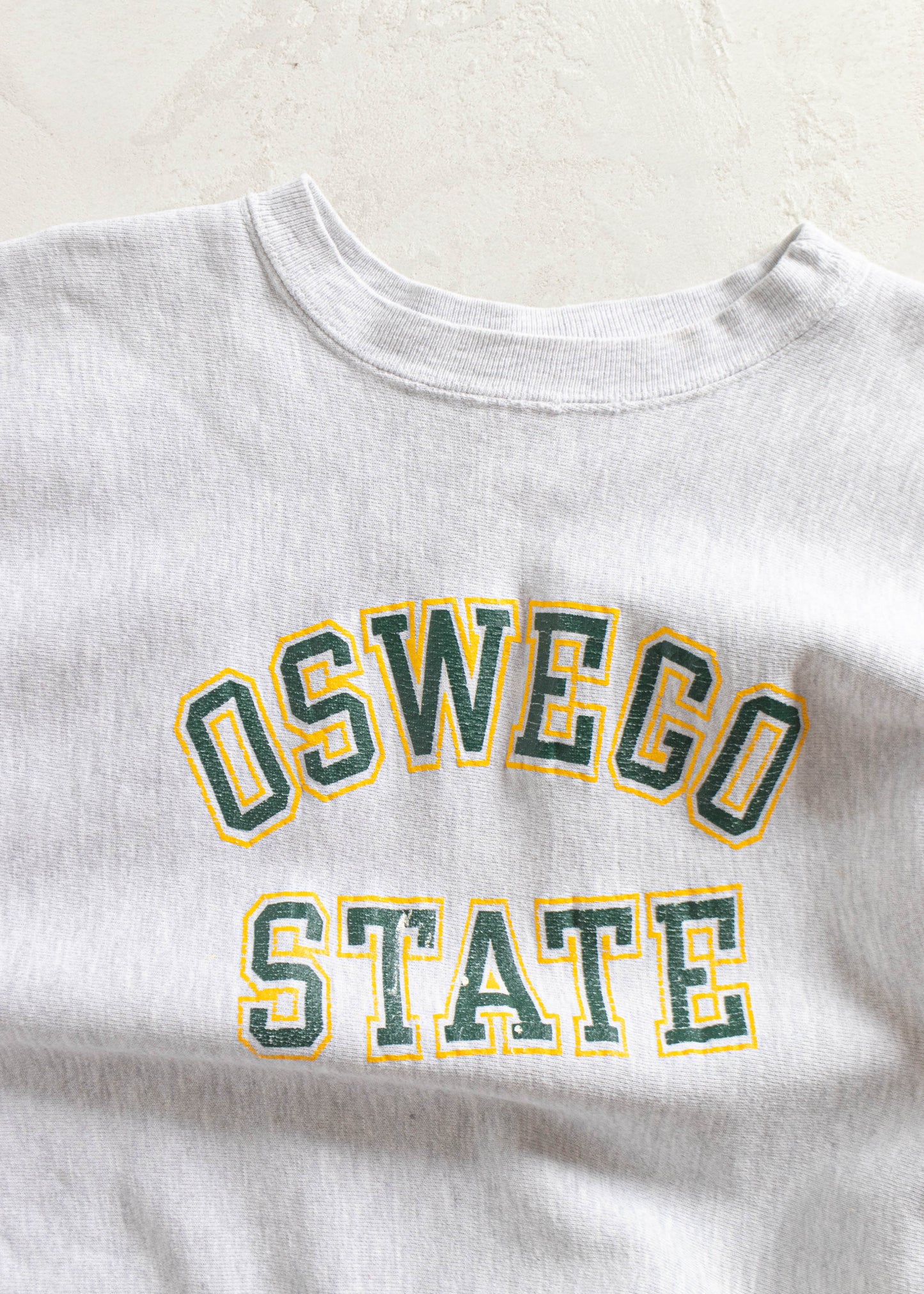 Vintage 1990s Champion Reverse Weave Oswego State Sweatshirt Size M/L