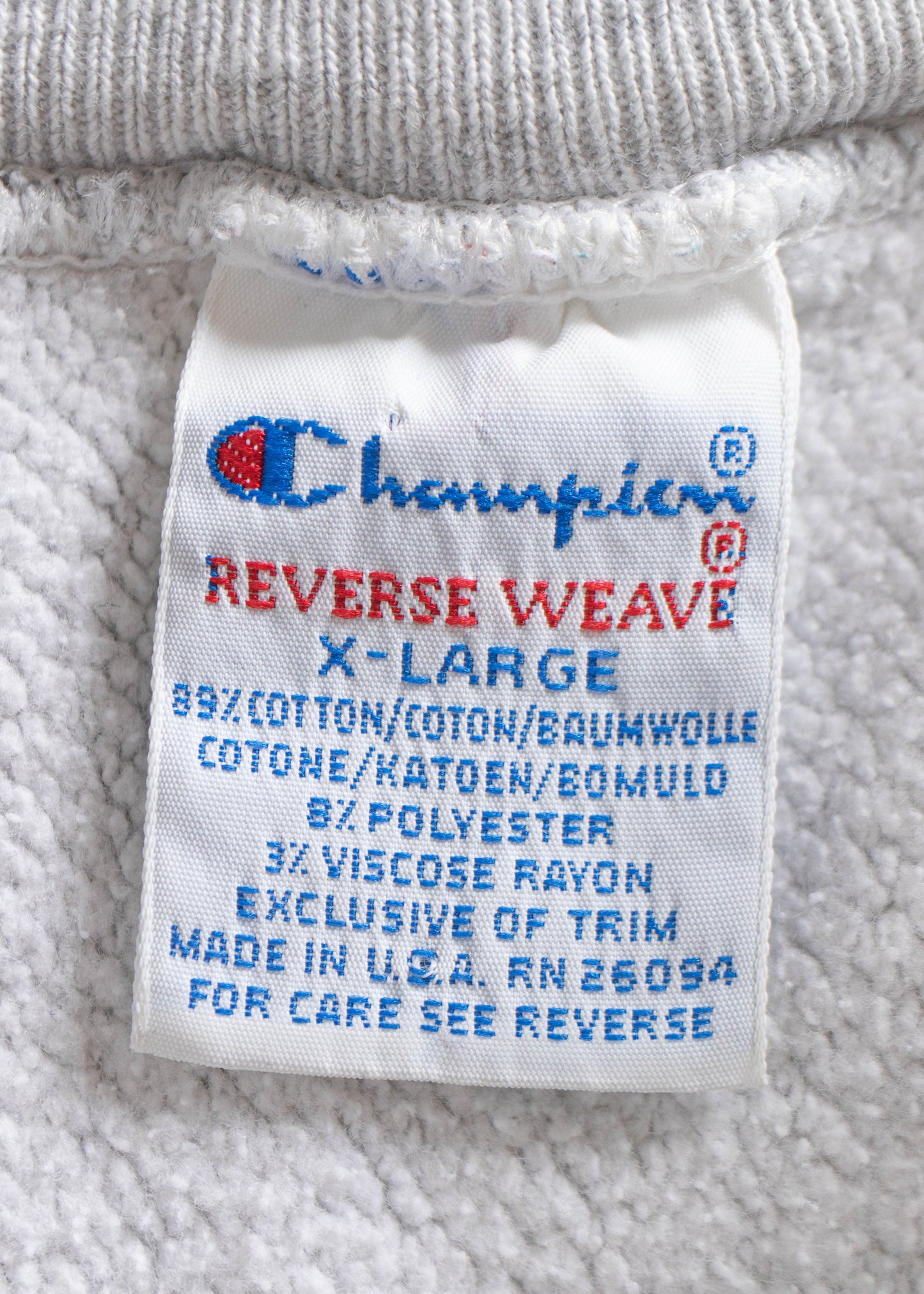 Vintage 1990s Champion Reverse Weave Oswego State Sweatshirt Size M/L