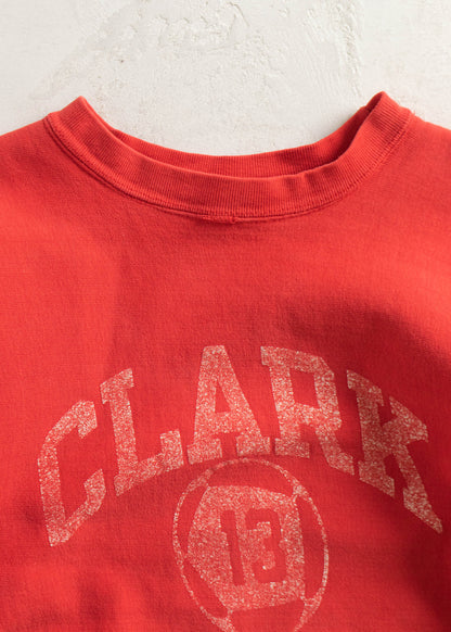 Vintage 1980s Champion Reverse Weave Warmup Clark Soccer Sweatshirt Size M/L