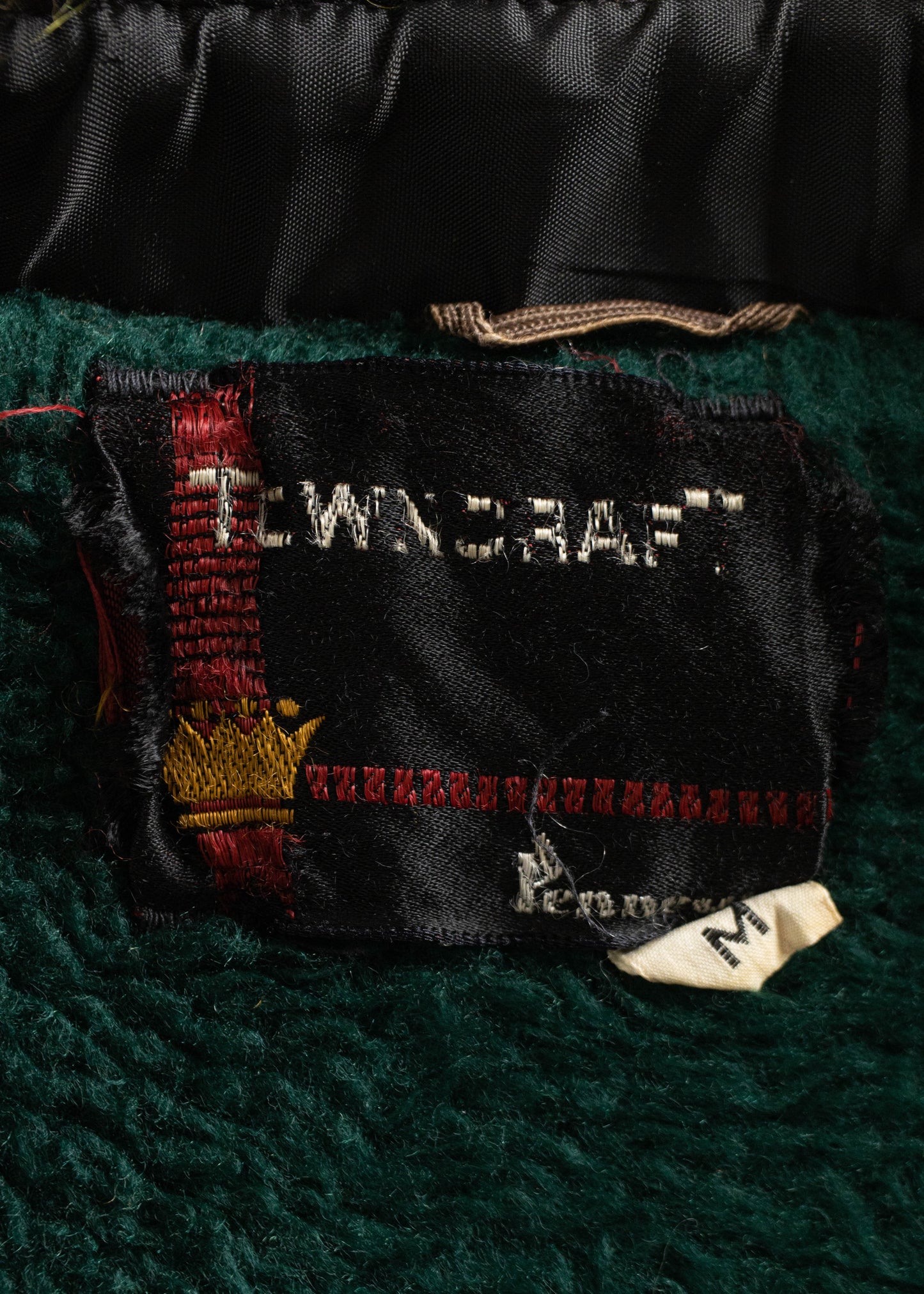 Vintage 1970s JC Penney Towncraft Wool Flannel Jacket Size M/L