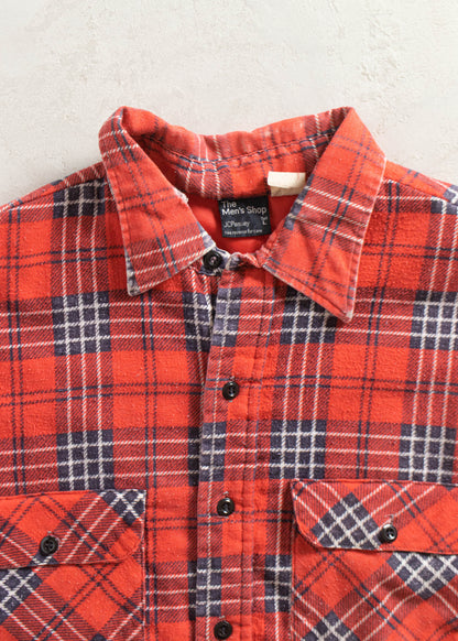 Vintage JC Penney Padded Cotton Flannel Jacket Size M/L