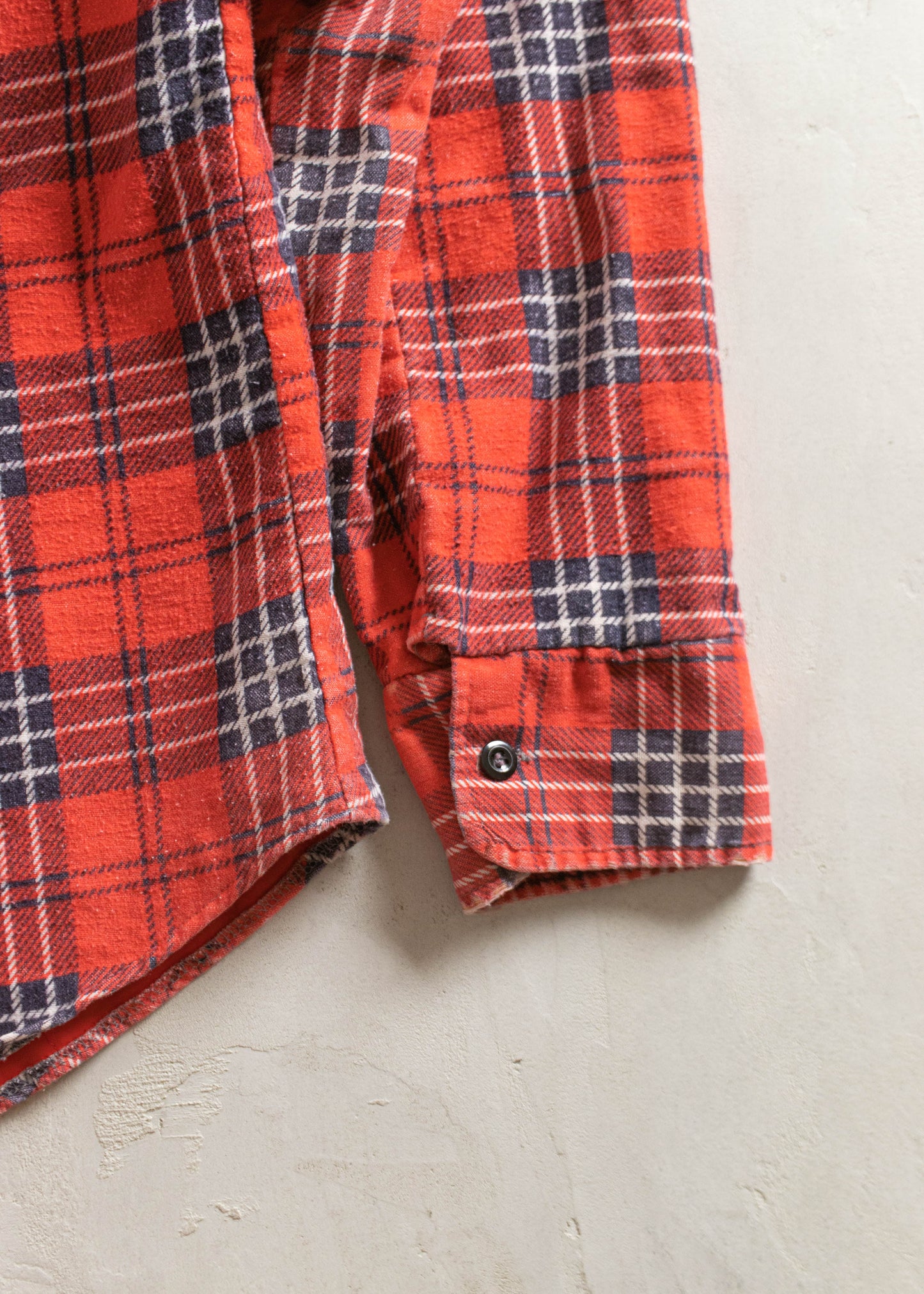 Vintage JC Penney Padded Cotton Flannel Jacket Size M/L