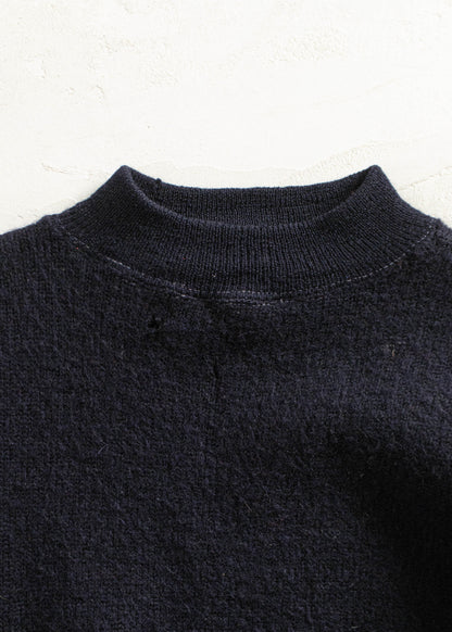 Vintage 1970s Military Issue Wool Sweater Size XS/S