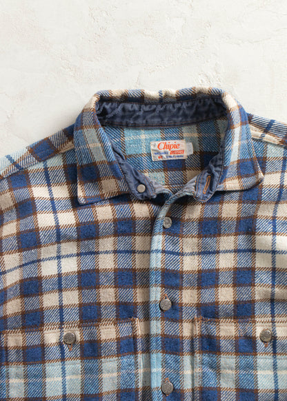 Vintage 1980s Chipie Flannel Button Up Size XL/2XL