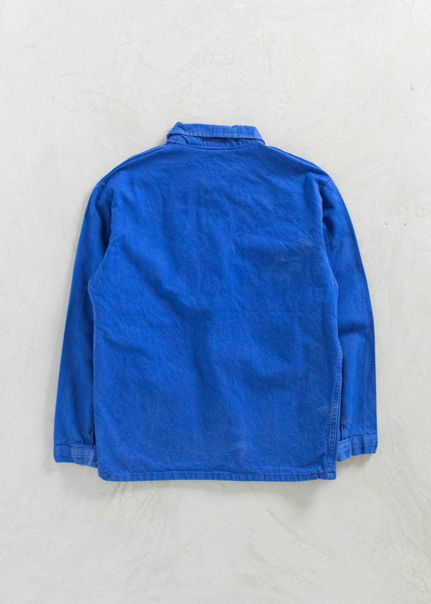 Vintage 1980s Ergos Bleu de Travail French Workwear Chore Jacket Size M/L