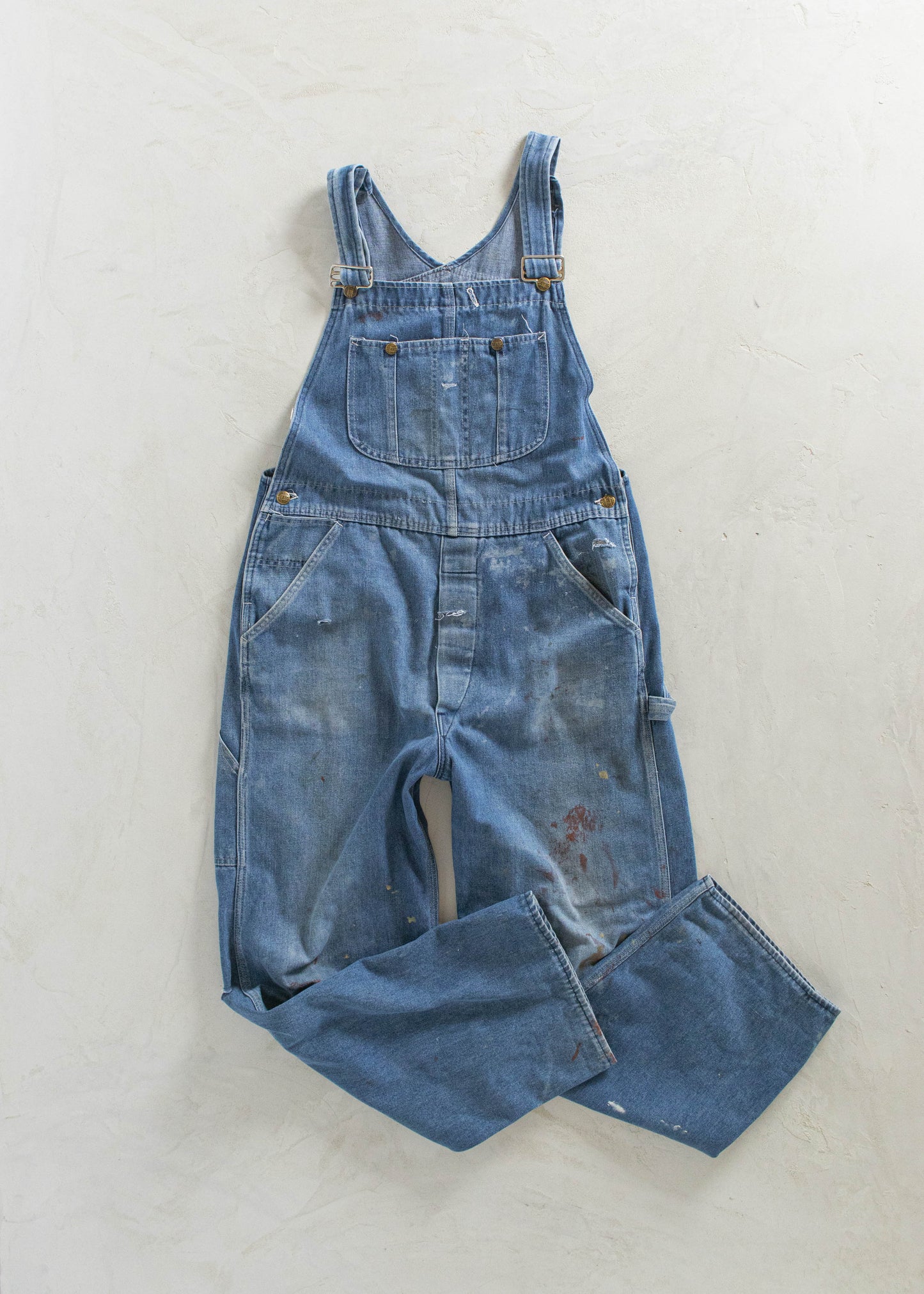 Vintage 1970s Sears Denim Overalls Size M/L