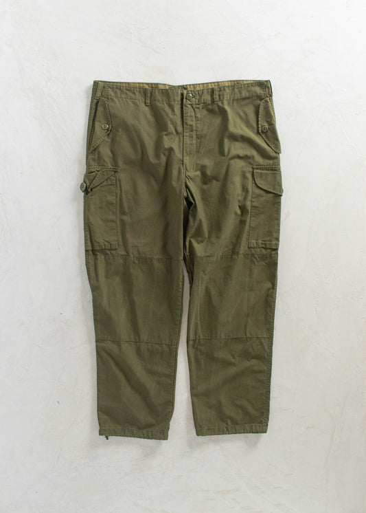 Vintage 1980s Military Cargo Pants Size Women's 40 Men's 42