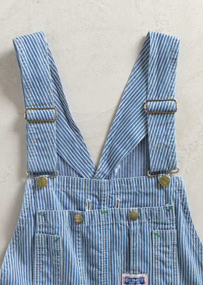 Vintage 1960s Big Smith Hickory Stripe Overalls Size XS/S